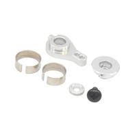 pour WLtoys 12428 12423 1/12 RC Pièces en Alliage D'aluminium Servo De Direction Bras De Klaxon 0033 Crawler Short Course Truck Pièces De Mise À Niveau Accessoires RC(D)