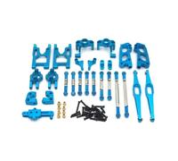 Pour WLtoys 12428-ABC 12423 12427 Pour FY-01 02 03 1/12 Kit Pièces Rechange En Métal Pour Voiture Télécommandée Pièces Modification RC(Blue)