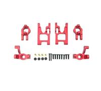 Pour WLtoys 12428 FY-03 Q39 1/12 C Coupelle Direction Avant Kit Bras Oscillant Voitures RC Véhicules Chenilles Pièces Accessoires Rechange RC Pièces De Voiture(Red)