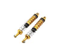 Pour WLtoys 12429 1/12 2 Pièces Amortisseurs En Métal Jaune Voiture Télécommandée Véhicule Tout-terrain Pièces Et Accessoires Mise À Niveau Remplacement Utilisation Amortisseur RC(YC-T-33)