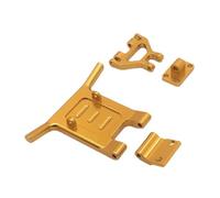 Pour Wltoys 144001 144002 124016 124017 124018 124019 1/14 Pare chocs Avant Modifié En Métal Voiture RC Amélioration Réparation RC Crawlers Pièces(Yellow)
