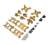 Pour WLtoys 144001 144002 144010 1/14 124016 124017 124018 124019 124007 124008 1/12 Et Pour RIaarIo XDKJ-001 XDKJ-006 AM-X12 Kit Pièces Détachées Voiture RC Pièces Modification RC(Yellow)