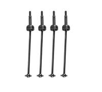 Pour Wltoys 144001 144002 144010 124016 124018 124019 Arbre Transmission Métal Améliorations Voitures Télécommandées Réparations Modifications Accessoires Composants Rc(Black)