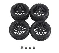 Pour Wltoys 144001 144010 124007 124017 Pour Tamiya Pour HSP 1/10 1/12 1/14 4 Pneus 85 Mm Pour Roues Tout-terrain Pour Buggy Et Voiture Télécommandée RC Voiture Roues(A)