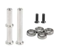 Pour WLtoys 144001 144010 2 pièces Colonne de direction avec roulement Pièces de rechange