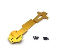 Pour WLtoys 144001 Voiture Télécommandée Mise À Niveau Pièces Détachées Métal Deuxième Étage Panneau 144001-1259 Accessoires RC(Yellow)