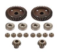 pour Wltoys 184011 A949 A959 A959-B A969 A979 K929 Ensemble D'engrenages Différentiels Pièces Modifiées 1/18 Pièces De Mise À Niveau Voiture RC Accessoires De Rechange Accessoires RC(2set)