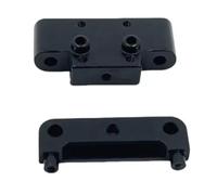 Pour Wltoys 244016 1/24 Pour Losi Micro-B 1/24 Code D'avant bras Voiture RC Métal Amélioration Accessoires OP Pièces Accessoires Modifiés RC Crawlers Pièces(Black)