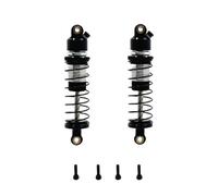 Pour WLtoys 244016 Pour LOSI Micro-B 1/24 Amortisseur Hydraulique Métal Amélioration Accessoires Pour Voiture Télécommandée Remplacement RC(Black)