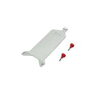 Pour WLtoys 244016 Pour LOSI Micro-B 1/24 Carte Réceptrice Double Couche En Métal Pour Voiture Télécommandée Pièces Voitures RC(Silver)