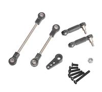Pour Wltoys 284131 284010 K969 K979 K989 P929 28 4161Bras Servo En Métal Télécommande Accessoires Rc(Titanium)
