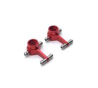Pour WLtoys 284131 K969 K979 K989 K999 P929 1/28 Accessoires Mise À Niveau Pièces Rechange Réparation Modification Coupe Avant En Métal Voiture RC PièCes Rc(Red)