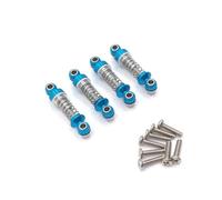 Pour Wltoys 284131 K969 K979 K989 K999 P929 P939 1/28 Métal Mise À Niveau Amortisseur Réglable RC Voiture Accessoires De Rechange Mise À Niveau Remplacer Utiliser Amortisseur RC(Blue)