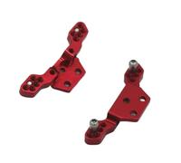 Pour WLtoys 284161 284010 284131 K989 K969 1/28 Amortisseurs Voiture Télécommandés Pièces Métal Liques Mise Niveau Réparation Et Remplacement Pièces Améliorations RC(Red)