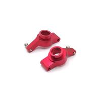 Pour WLtoys A949 A959 A969 A979 K929 2 Pièces Coupelle De Direction Arrière En Métal RC Voiture Véhicule À Chenilles Et Accessoires Mise À Niveau Remplacement RC Coupelle Direction(Red)