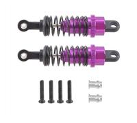Pour WLtoys A959 A969 K929 Pour HPI Pour HSP Pour Traxxas Pour Tamiya 1/18 2 Amortisseurs À Bain D'huile Réglables 65 Mm Pièces De Rechange Pour Voiture Radiocommandée Amortisseur RC