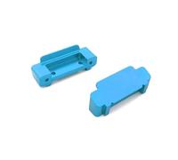 Pour WLtoys A959-B A969-B A979-B 1/18 RC Cars 2 Pièces Ensemble Pare-chocs Avant Et Arrière Pièces Rechange Accessoires Réparation Et Remplacement Pare-chocs Pièces(Blue)