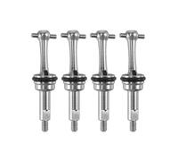 Pour Wltoys K969 K979 K989 P929 1/28 4 Pièces 2 Mm CVD Métal Allongé Arbre Transmission À Cardan Universel Pièces Voiture RC Arbre Transmission