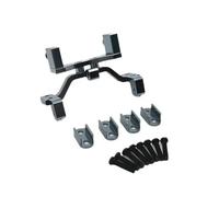 Pour WPL 1/10 C74 1/16 Kit De Direction À Embase Fixe Portée Complète Pour Voiture Télécommandée Avec Ressort Fixation En Métal RC Voitures Pièces(Titanium)