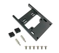 Pour WPL B1 B14 B16 B24 C24 C14 Support Montage Fixe Pour Servo Direction Amélioré Pièces Détachées Voitures Radiocommandées PièCes Rc(Black)