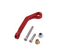 pour WPL B1 B14 B24 C14 C24 B16 B26 B36 Q60 Q63 Q64 Q65 RC PièCes de Rechange de Voiture en MéTal Servo Pull Rod, Rouge