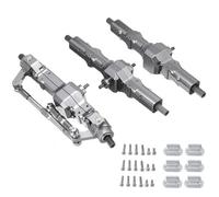 Pour WPL B16 B36 Pour JJRC Q60 Q63 Q64 Pour Fayee FY004 Pour MN-77 6WD 6X6 Pièces De Rechange Pour Voitures RC Essieu Avant Intermédiaire Et Arrière En Métal RC Mise Niveau Modèles(Size B)