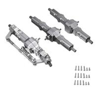 pour WPL B16 B36 pour JJRC Q60 Q63 Q64 pour Fayee FY004 pour MN-77 6WD 6X6 RC Pièces De Mise À Niveau De Voiture en Métal Avant Intermédiaire Essieu Arrière Accessoires RC(Size2)