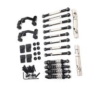 pour WPL C14 C24 C24-1 C54 1/16 Châssis Métallique Tige Liaison Traction Support Amortisseur Arbre Transmission Ensemble Modification RC Voiture Mise À Niveau Pièces Accessoires Véhicules Rc