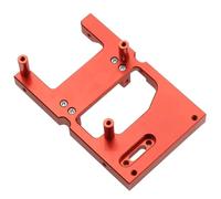 pour Wpl C24 C14 B16 B36 1/16 RC Car MN D90 99s Mise À Niveau De La Pièce De Servo De Direction en Métal Support De Montage Fixe De Servo Accessoires RC(Red)