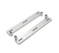 Pour WPL C64 1/16 Pédale Métallique Voiture Télécommandée Camion Pour Buggy Véhicules Chenilles Pièces Accessoires Mises À Niveau Remplacement Réparation RC Pièces De Voiture(Silver)