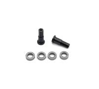 pour WPL D12 1/10 Pièces De Rechange pour Voiture RC Coupelle D'essieu Avant Décorative en Métal 6,3 X 9,5,17 Mm avec Roulement RC Voitures Pièces