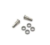 pour WPL D12 1/10 Pièces De Rechange pour Voiture RC Coupelle D'essieu Avant Décorative en Métal 6,3 X 9,5,17 Mm avec Roulement RC Voitures Pièces