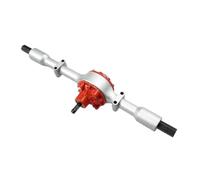 Pour WPL D12 C14 C24 C24-1 B14 B24 B36, Essieu Arrière Engrenages Métalliques Avec Engrenages En Acier Pour Mini Camion Pièces Modifiées Accessoires Réparation Accessoires Rc(Silver)