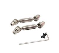 Pour WPL JA11 C64 C74-1 1/16 Arbres Transmission Avant Arrière Métal Voiture Télécommandée Grimpante Pièces Rechange Rénovation Mise À Niveau PièCes Rc(White)