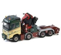 Pour WSI pour Volvo FH4 pour Globetrotter 8X4 pour FASSI 1100 JIB pour Torben Ramsdal 1:50 Truck Pre-Built Model