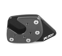 Pour X-ADV750 2017 2018 Moto CNC Béquille En Aluminium Béquille Latérale Extension De Support Agrandisseur(Gray)