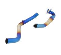 Pour X-ADV750 XADV X ADV 750 ADV750 Échappement De Moto Échappement Modifié Tuyau De Liaison Intermédiaire Connecter Le Silencieux D'origine Embout sortie(Style3)