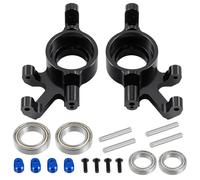 pour X-Maxx 1/5 1 Paire Aluminium pour Porte-moyeu Arrière Bloc Direction Coupelle D'entraînement Camion Monstre Radiocommandé Pièces Accessoires Mise À Niveau Coupelle Direction RC