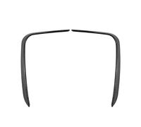 pour X3 G01 X4 G02 MP&ack 2022 + 1 Paire Séparateur Pare-Chocs Arrière Voiture Becquet Évents Canard Garniture Garde-Boue(Fibre de Carbone)