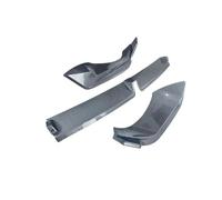 pour X5 G05 pour M-Sport LCI 2023 2024 Kit Corps Déflecteur Spoiler Inférieur Lip Séparateur De Pare-Chocs Avant(Aspect Carbone)