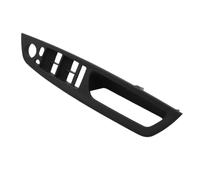 Pour X5 X6 E70 E71 E72 2007 - 2014 Accoudoir Porte Intérieur Cuir Avec Poignée Traction Ensemble Complet RHD Interior Garniture Cadre(RHD Black Armrest)