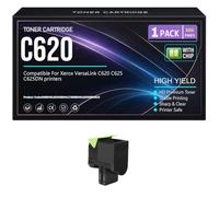 pour Xerox C620 C625 Cartouches Toner Puce Compatibles 006R04616