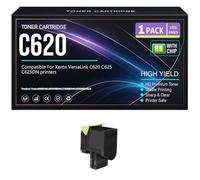 pour Xerox C620 C625 Cartouches Toner Puce Compatibles 006R04616