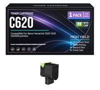 pour Xerox C620 C625 Cartouches Toner Puce Compatibles 006R04616