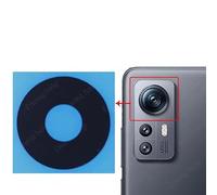 pour Xiaomi 12, 12X, 12S vitre lentille de Remplacement pour Camera arrière en Verre Appareil Photo Camera Lens ave adhésif Mi