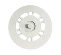 Pour Xiaomi B101CN et Dreame S10 Compatible Mop Pad Support de montage ABS intégré pour unités de nettoyage robotique (blanc)