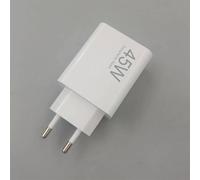 Pour Xiaomi chargeur ue d'origine 45W, adaptateur de Charge rapide Turbo 6A 2M 1.5M, câble de Type C pour Redmi Note 14 13 12T 11T Pro Mi 13T 12 10 9 White