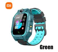 POUR Xiaomi enfants 4G montre intelligente SOS GPS localisation carte Sim appel caméra étanche montre cadeau pour IOS Android Green