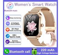 Pour Xiaomi Huawei Nouvelles Femmes Montre Intelligente Fréquence Cardiaque Tensiomètre Lecture De Musique Ai Voix Sport Bt Appel Smartwatch.Rose Gold Net.