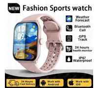 Pour Xiaomi Montre 5 Version Mondiale Hommes Gps Suivi Bluetooth Appel Fréquence Cardiaque Étanche Sport Fitness Smartwatchs Femmes 2025 Nouveau.Pink.For Xiaomi Watch 5